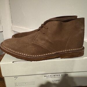 J.Crew MacAlister Boots in Leather Estate Brown Men's Size 8.5